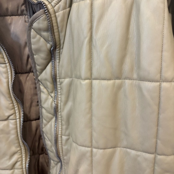 Free People / Doman Quilted Vegan Leather Jacket / Boho Jacket Staple - Picture 7 of 7